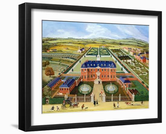 Burlington House, London-Margaret Loxton-Framed Giclee Print