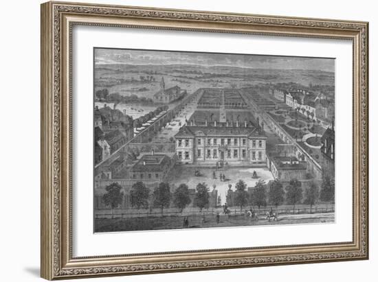 Burlington House, Westminster, London, in about 1700, c1875 (1878)-Unknown-Framed Giclee Print