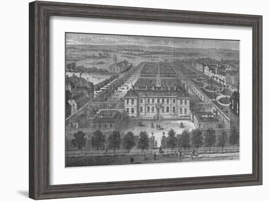 Burlington House, Westminster, London, in about 1700, c1875 (1878)-Unknown-Framed Giclee Print