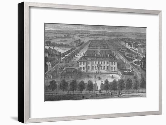 Burlington House, Westminster, London, in about 1700, c1875 (1878)-Unknown-Framed Giclee Print