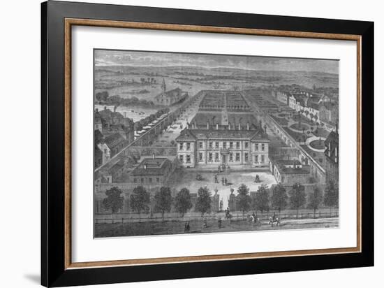 Burlington House, Westminster, London, in about 1700, c1875 (1878)-Unknown-Framed Giclee Print