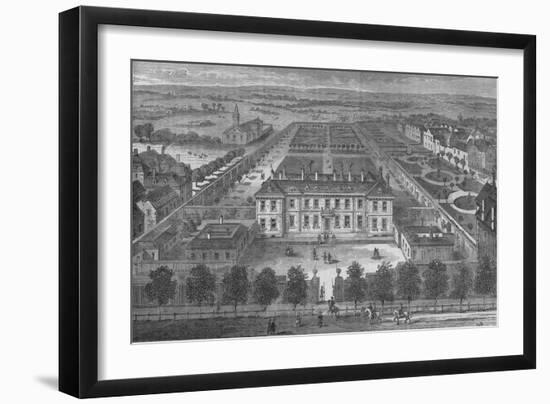 Burlington House, Westminster, London, in about 1700, c1875 (1878)-Unknown-Framed Giclee Print