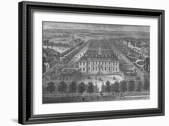 Burlington House, Westminster, London, in about 1700, c1875 (1878)-Unknown-Framed Giclee Print