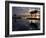 Burma, Lake Inle, Sunset over Lake Inle Which Is Picturesquely Sheltered by Mountains Rising to 1,-Nigel Pavitt-Framed Photographic Print