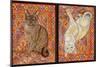 Burmese Carpet-Patch, 1997-Ditz-Mounted Giclee Print