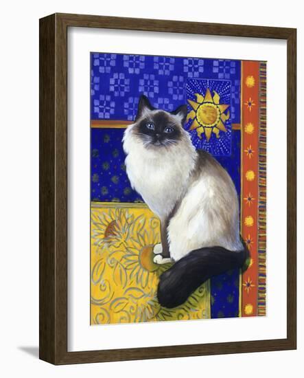 Burmese Cat, Series I-Isy Ochoa-Framed Giclee Print