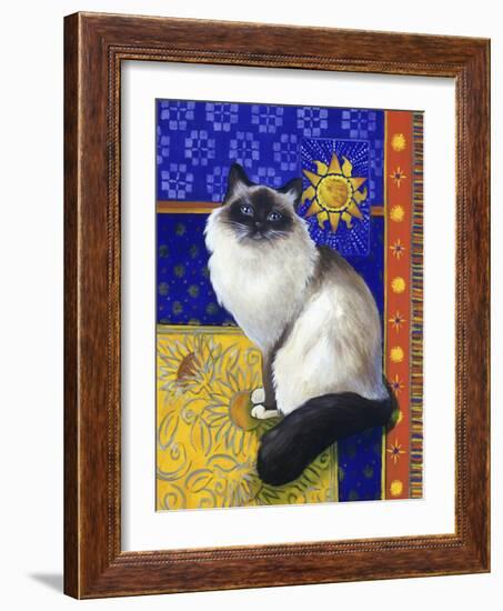 Burmese Cat, Series I-Isy Ochoa-Framed Giclee Print