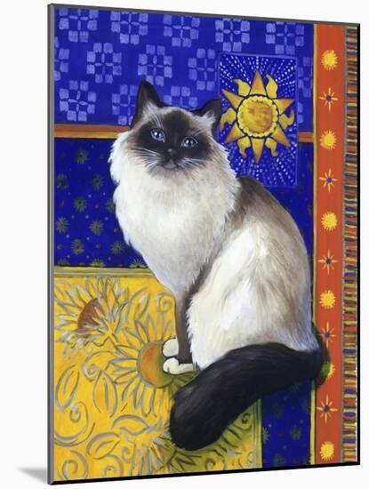 Burmese Cat, Series I-Isy Ochoa-Mounted Giclee Print