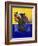 Burmese Cat, Series II-Isy Ochoa-Framed Giclee Print