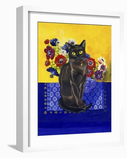 Burmese Cat, Series II-Isy Ochoa-Framed Giclee Print