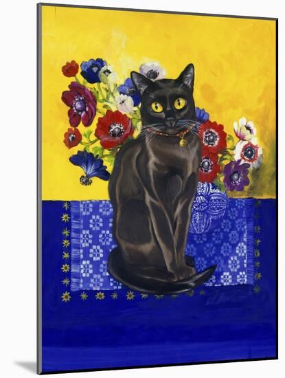 Burmese Cat, Series II-Isy Ochoa-Mounted Giclee Print