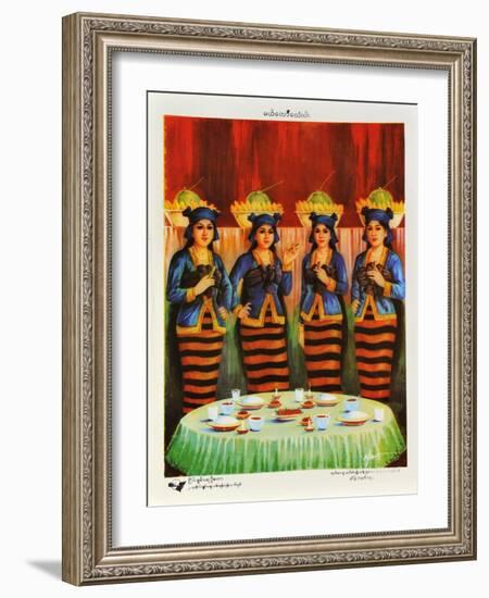 Burmese Nats-null-Framed Giclee Print