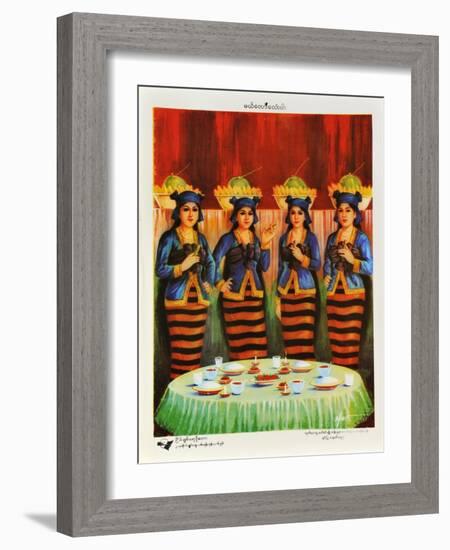 Burmese Nats-null-Framed Giclee Print