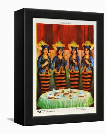 Burmese Nats-null-Framed Premier Image Canvas