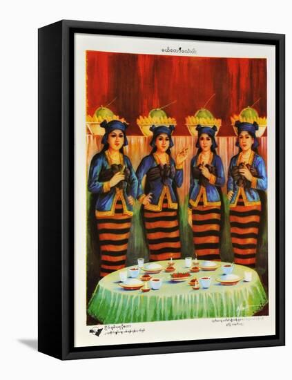 Burmese Nats-null-Framed Premier Image Canvas