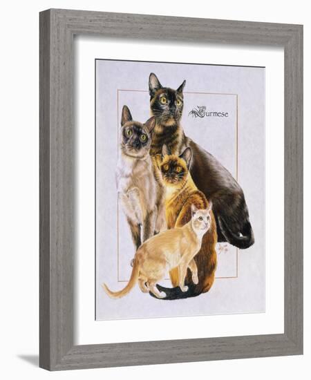 Burmese-Barbara Keith-Framed Giclee Print