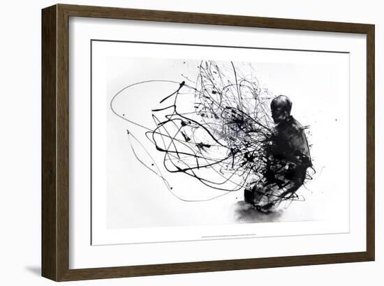 Burn Burn Burn-Agnes Cecile-Framed Art Print