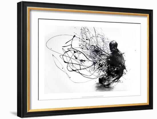 Burn Burn Burn-Agnes Cecile-Framed Art Print