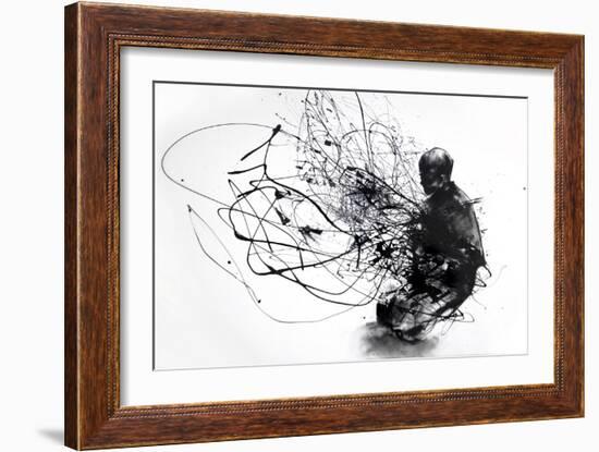 Burn Burn Burn-Agnes Cecile-Framed Art Print