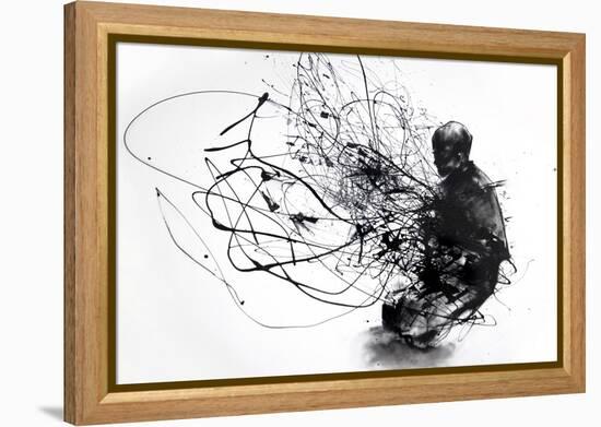 Burn Burn Burn-Agnes Cecile-Framed Stretched Canvas