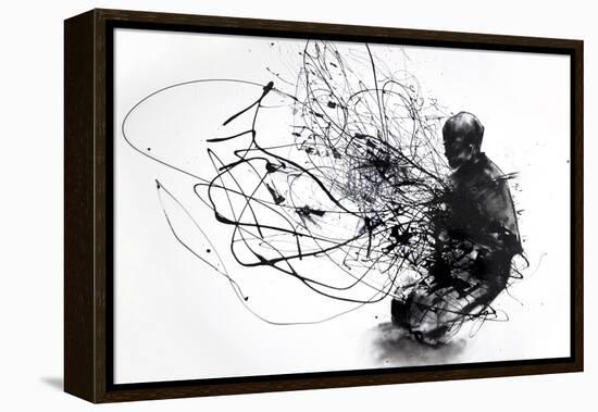 Burn Burn Burn-Agnes Cecile-Framed Stretched Canvas