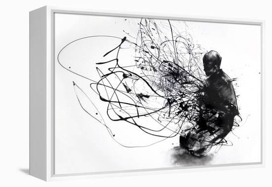 Burn Burn Burn-Agnes Cecile-Framed Stretched Canvas