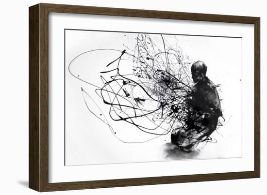 Burn Burn Burn-Agnes Cecile-Framed Premium Giclee Print