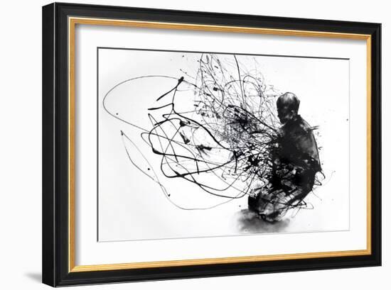 Burn Burn Burn-Agnes Cecile-Framed Premium Giclee Print