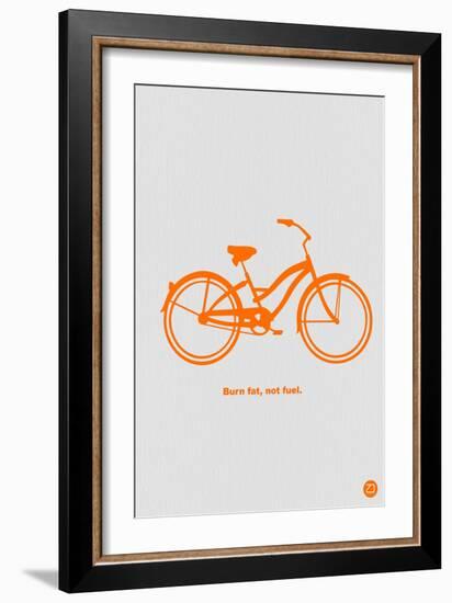 Burn Fat Not Fuel-NaxArt-Framed Art Print