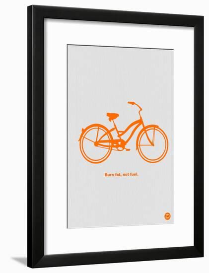 Burn Fat Not Fuel-NaxArt-Framed Art Print