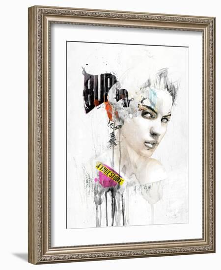 Burn Out-Mydeadpony-Framed Art Print