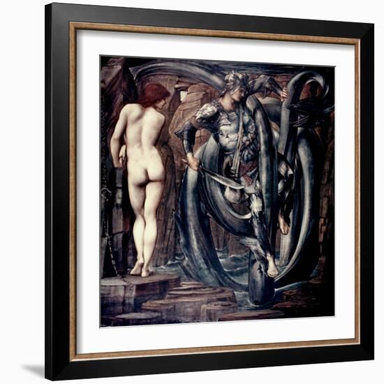 Burne-Jones: Perseus-Edward Burne-Jones-Framed Giclee Print