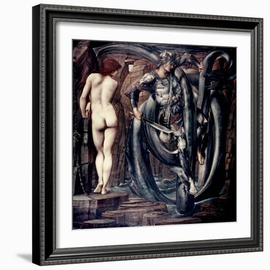 Burne-Jones: Perseus-Edward Burne-Jones-Framed Giclee Print