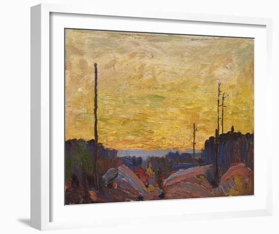 Burned Over Land-Tom Thomson-Framed Giclee Print