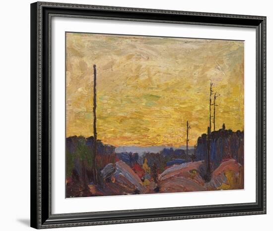 Burned Over Land-Tom Thomson-Framed Giclee Print