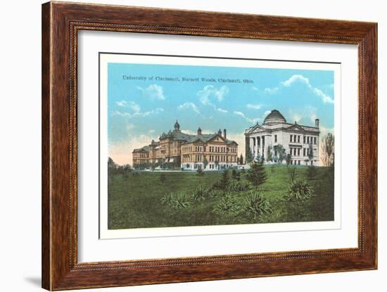 Burnett Woods, University of Cincinnati-null-Framed Art Print