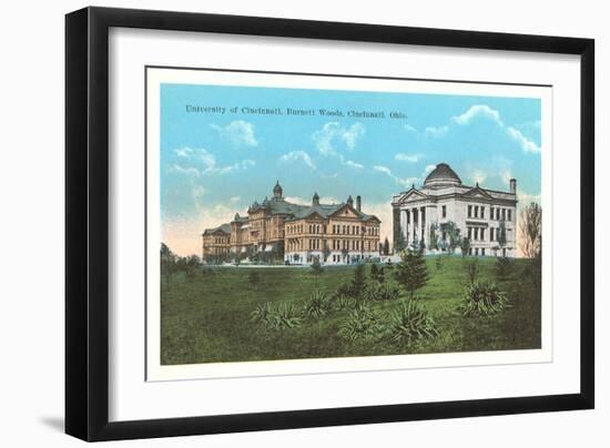 Burnett Woods, University of Cincinnati-null-Framed Art Print