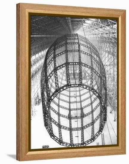 Burney Airship's Ribbed Frame-null-Framed Premier Image Canvas