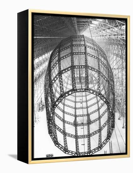 Burney Airship's Ribbed Frame-null-Framed Premier Image Canvas