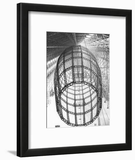 Burney Airship's Ribbed Frame-null-Framed Photographic Print