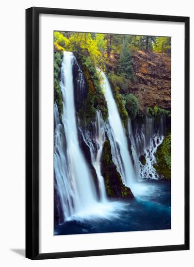 Burney Falls, McArthur-Burney Falls Memorial SP, California, USA-Michel Hersen-Framed Photographic Print