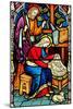 Burnham Deepdale, the Nativity, Stained Glass Window, by Frederick Preedy, 1876, Norfolk, Joseph, M-Frederick Preedy-Mounted Giclee Print