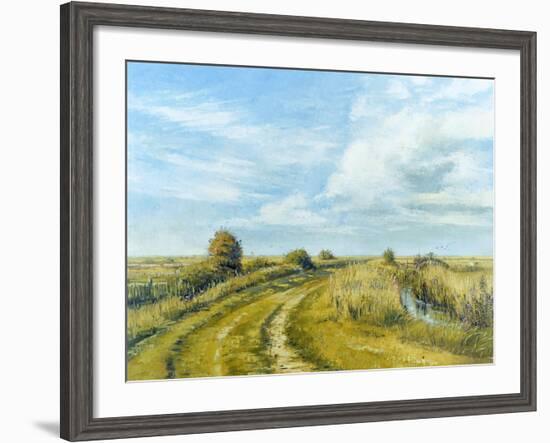 Burnham Norton Marshes, 2004-Tom Young-Framed Giclee Print