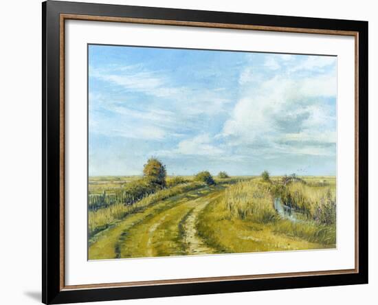 Burnham Norton Marshes, 2004-Tom Young-Framed Giclee Print