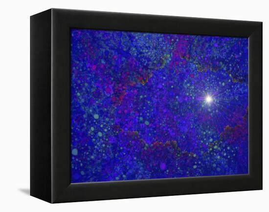 Burning a Hole in Spacetime-MusicDreamerArt-Framed Premier Image Canvas