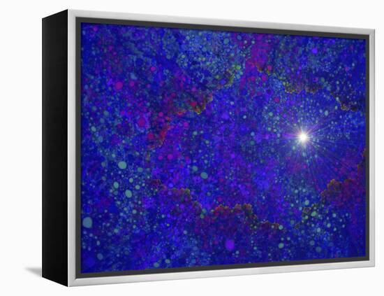 Burning a Hole in Spacetime-MusicDreamerArt-Framed Premier Image Canvas