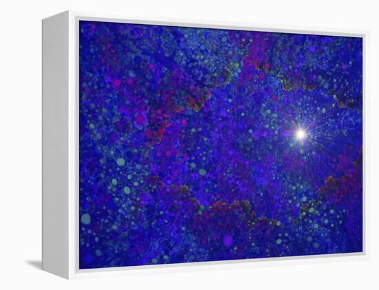 Burning a Hole in Spacetime-MusicDreamerArt-Framed Premier Image Canvas