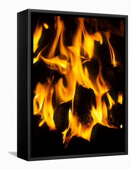 Burning Coal-Tek Image-Framed Premier Image Canvas