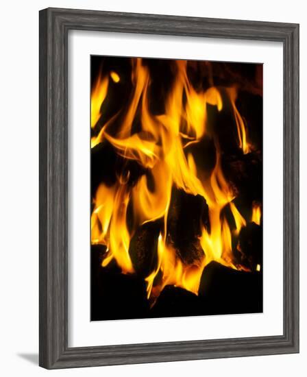 Burning Coal-Tek Image-Framed Photographic Print