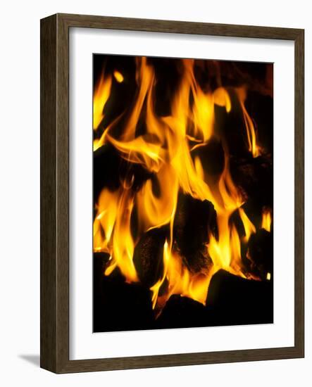 Burning Coal-Tek Image-Framed Photographic Print